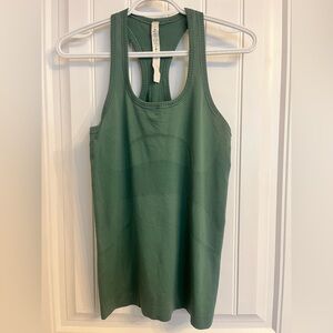 lululemon athletica Swifty Tech Sage Green Racerback Tank